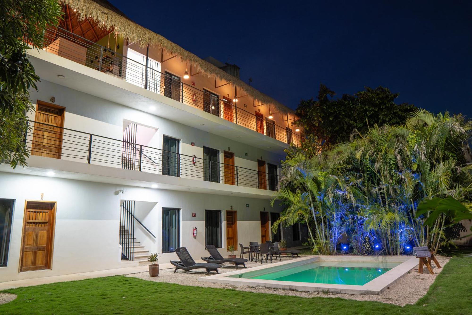 Hotel Makech Bacalar Ngoại thất bức ảnh