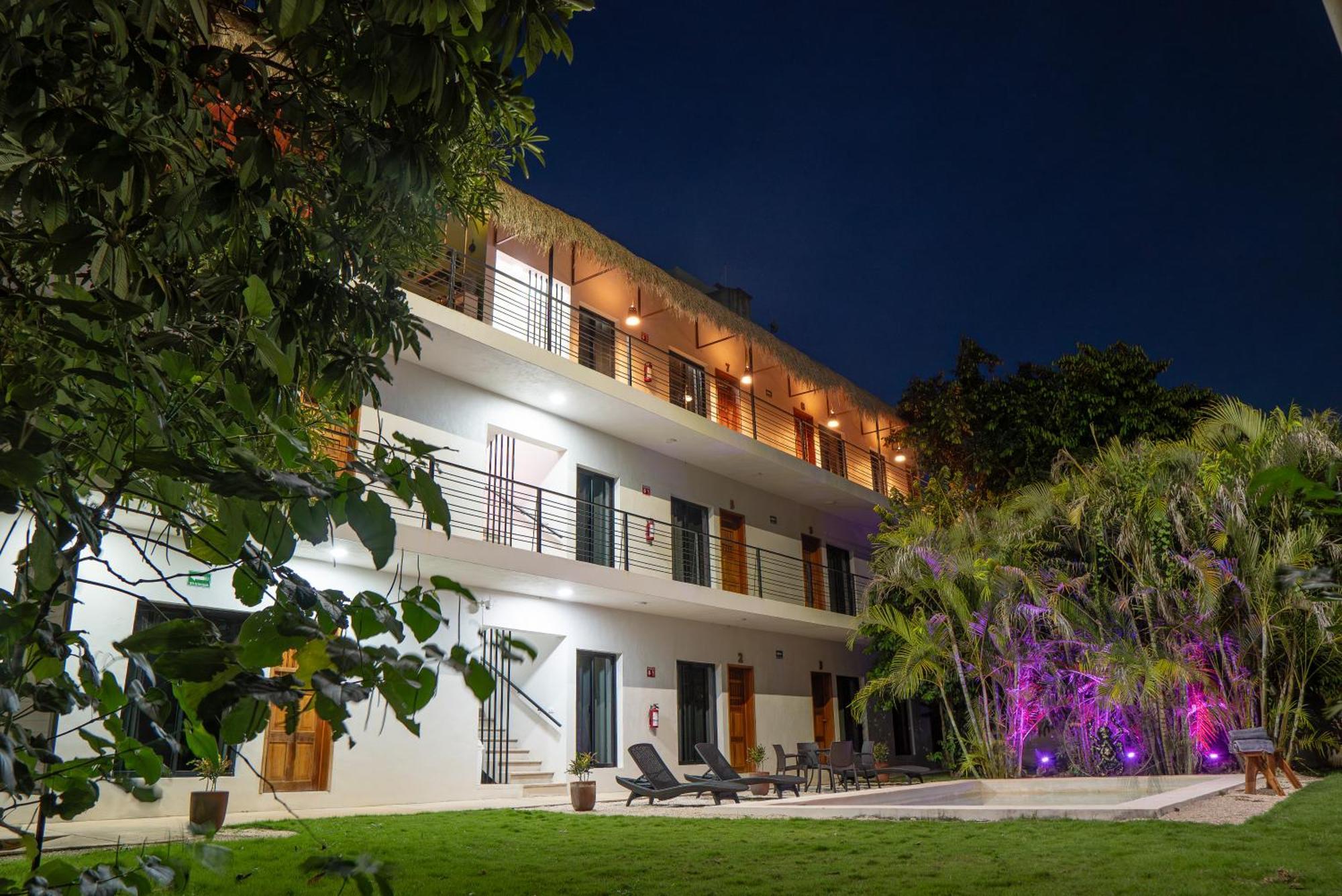 Hotel Makech Bacalar Ngoại thất bức ảnh